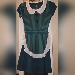 Disney Haunted Mansion Hostress Apron Dress, Juniors XS
